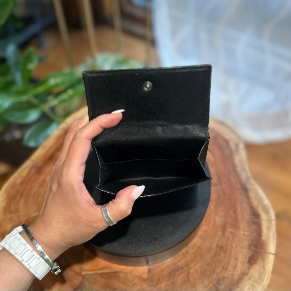 Gucci Black GG Supreme Horsebit Bifold Wallet Unisex - Picture 4 of 9